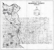 Morrison County Map, Morrison County 1958